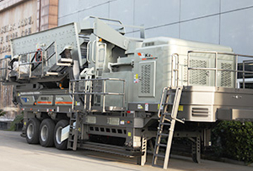 Mobile Crushing Station Iron Ore Crushing Project Of Lianyungang Foundation Engineering Corp., China