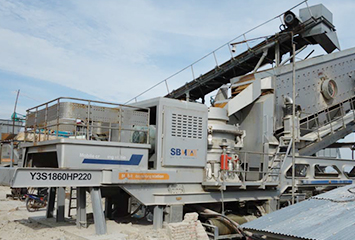 Myanmar 120TPH Granite Crushing Plant