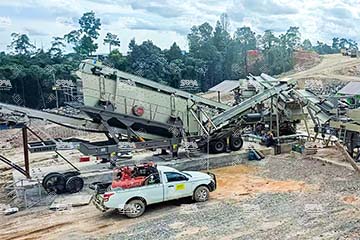 Indonesia 400TPH Andesite Portable Crushing Plant