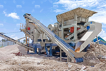Tanzania 60-80TPH Granite Portable Crushing Plant